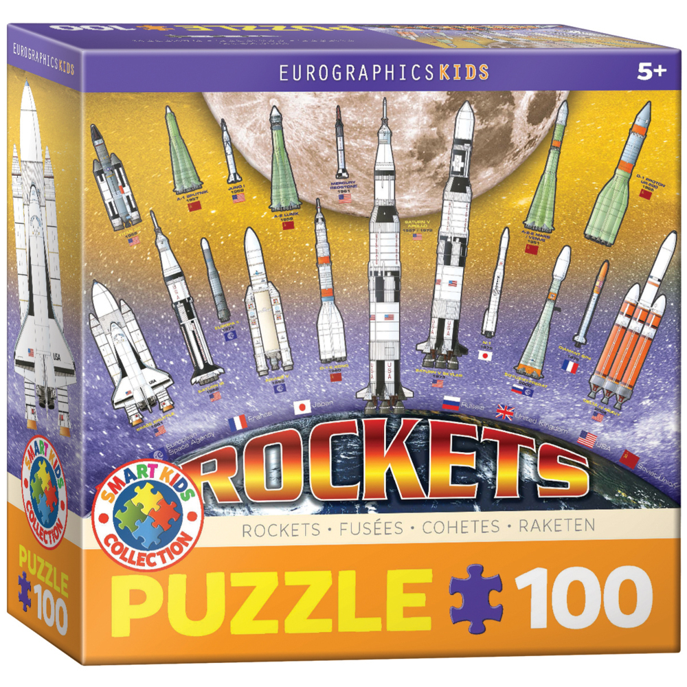 Cover: 628136600156 | Raketen (Puzzle) | Spiel | In Spielebox | 2022 | Eurographics