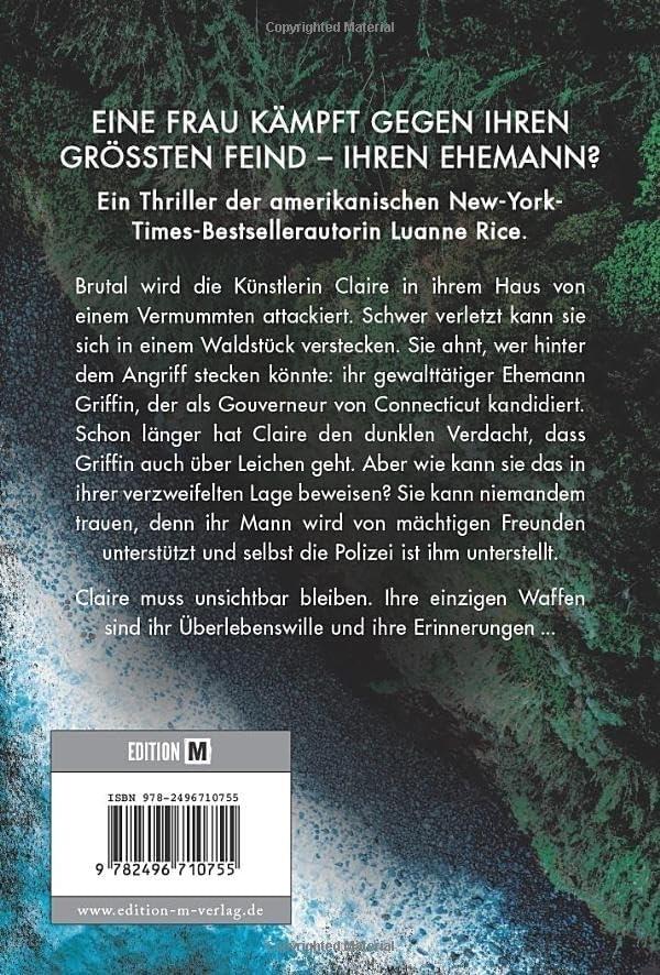 Rückseite: 9782496710755 | Schattenbilder | Luanne Rice | Taschenbuch | Deutsch | 2022