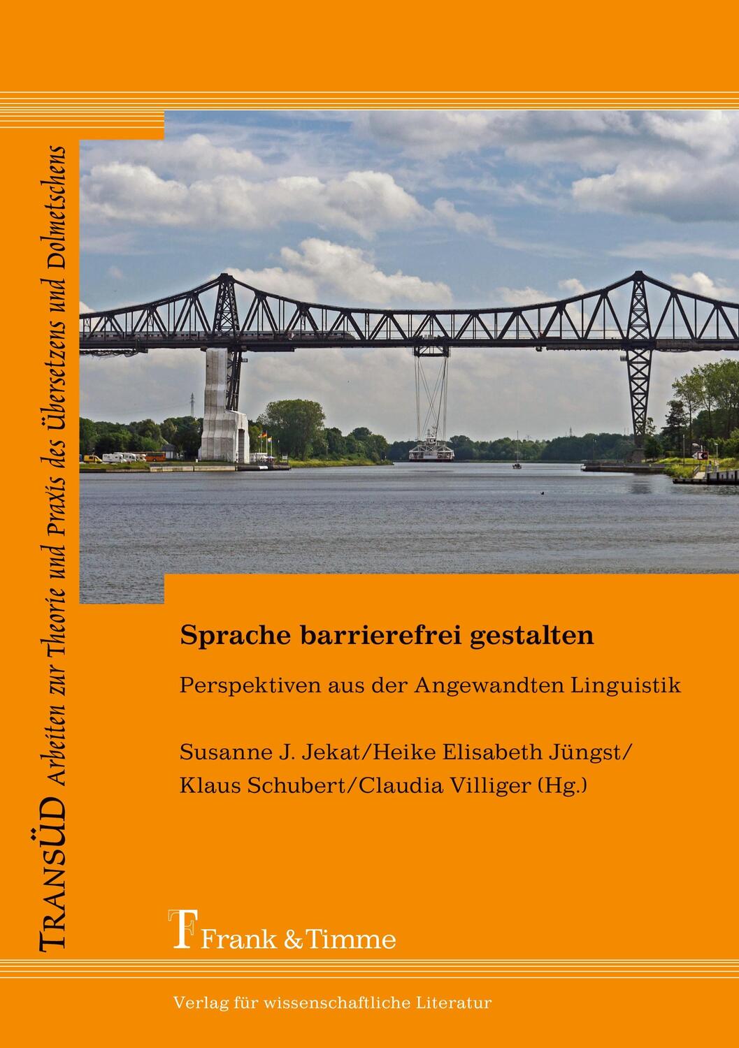 Cover: 9783732900237 | Sprache barrierefrei gestalten | Susanne Jekat (u. a.) | Taschenbuch