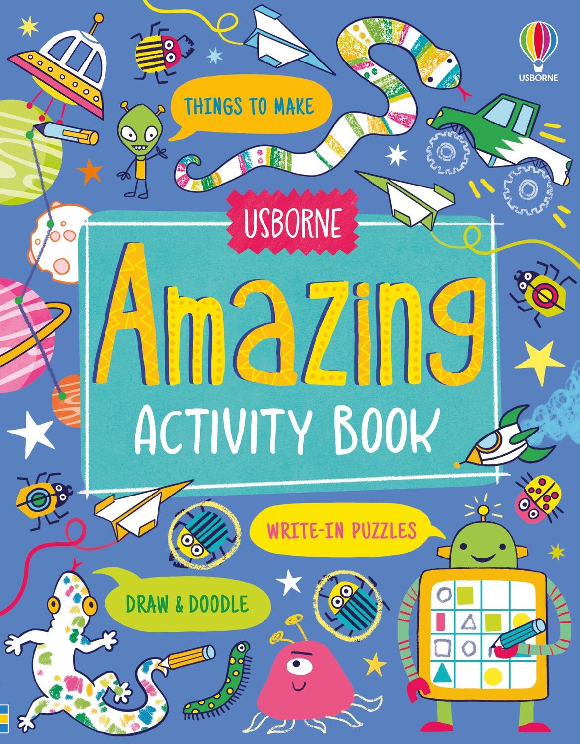 Cover: 9781803705781 | Amazing Activity Book | Usborne | Taschenbuch | 2023