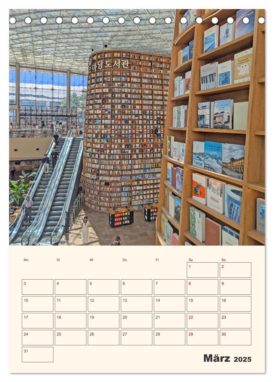 Bild: 9783457205358 | Entdecke Seoul (Tischkalender 2025 DIN A5 hoch), CALVENDO...