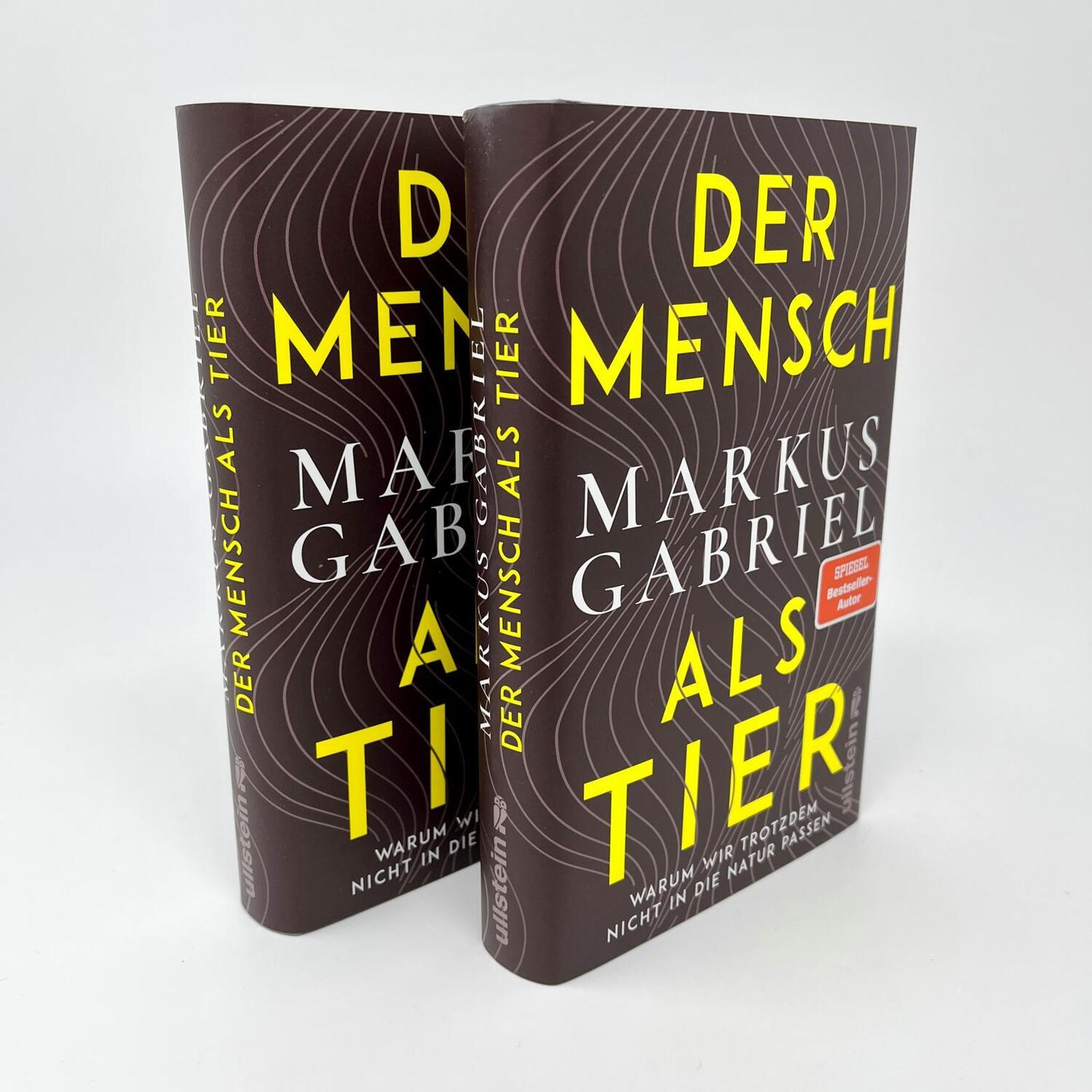 Bild: 9783550201172 | Der Mensch als Tier | Markus Gabriel | Buch | 350 S. | Deutsch | 2022