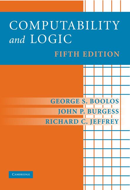 Cover: 9780521701464 | Computability and Logic | George Boolos (u. a.) | Taschenbuch | 2007