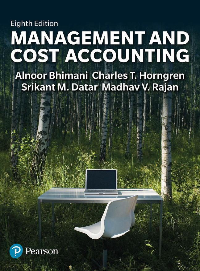 Cover: 9781292436029 | Management and Cost Accounting | Alnoor Bhimani (u. a.) | Taschenbuch