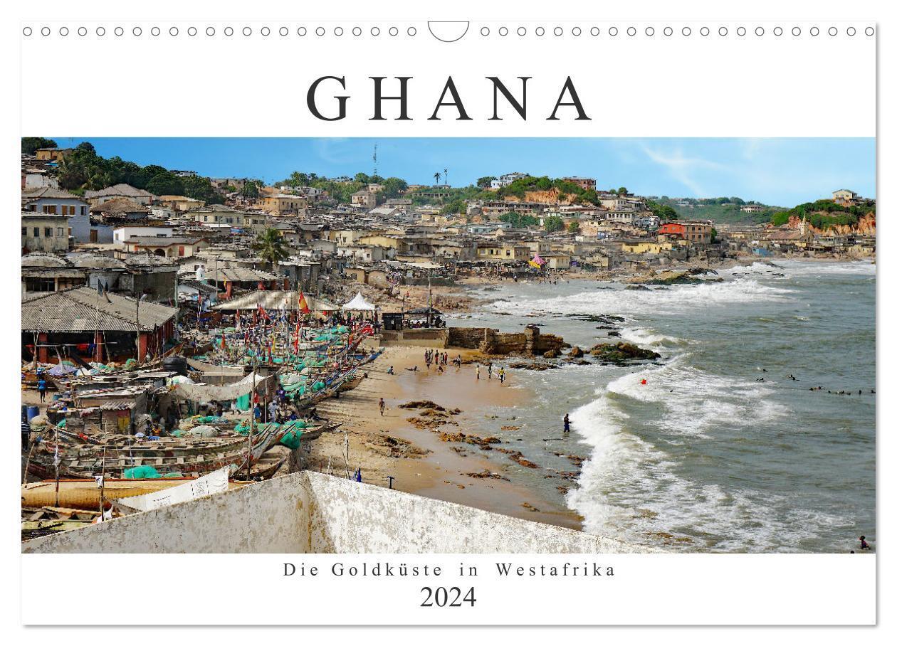Cover: 9783675791367 | Ghana - Die Goldküste in Westafrika (Wandkalender 2024 DIN A3...