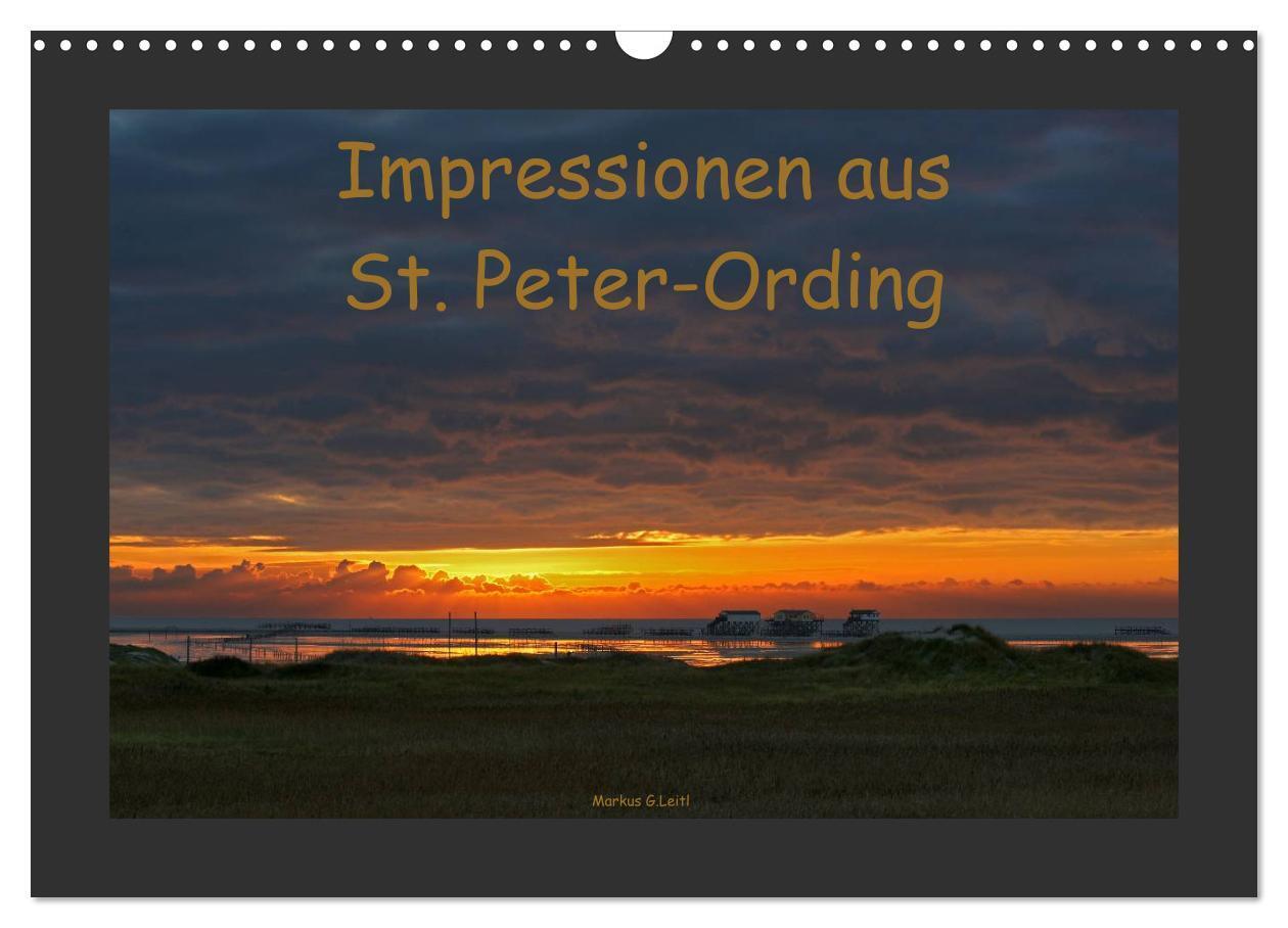 Cover: 9783383448980 | Impressionen aus St. Peter-Ording (Wandkalender 2024 DIN A3 quer),...
