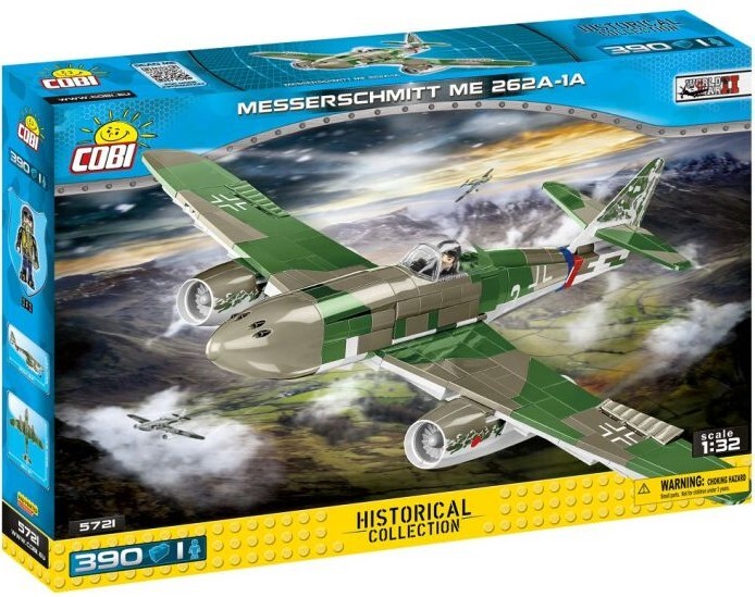 Cover: 5902251057510 | COBI Historical Collection 5751 - Messerschmitt ME 262A-1A,...