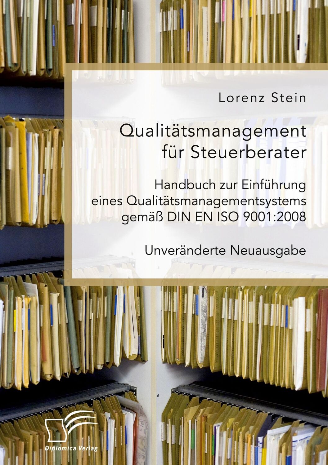 Cover: 9783961469208 | Qualitätsmanagement für Steuerberater. Handbuch zur Einführung...