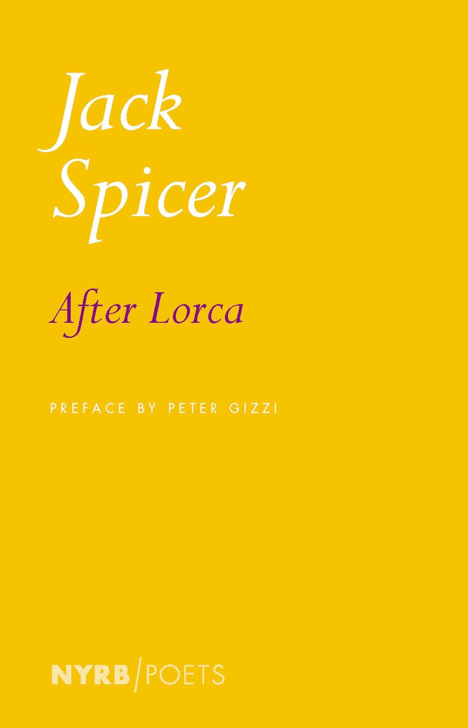 Cover: 9781681375410 | After Lorca | Jack Spicer | Taschenbuch | Einband - flex.(Paperback)