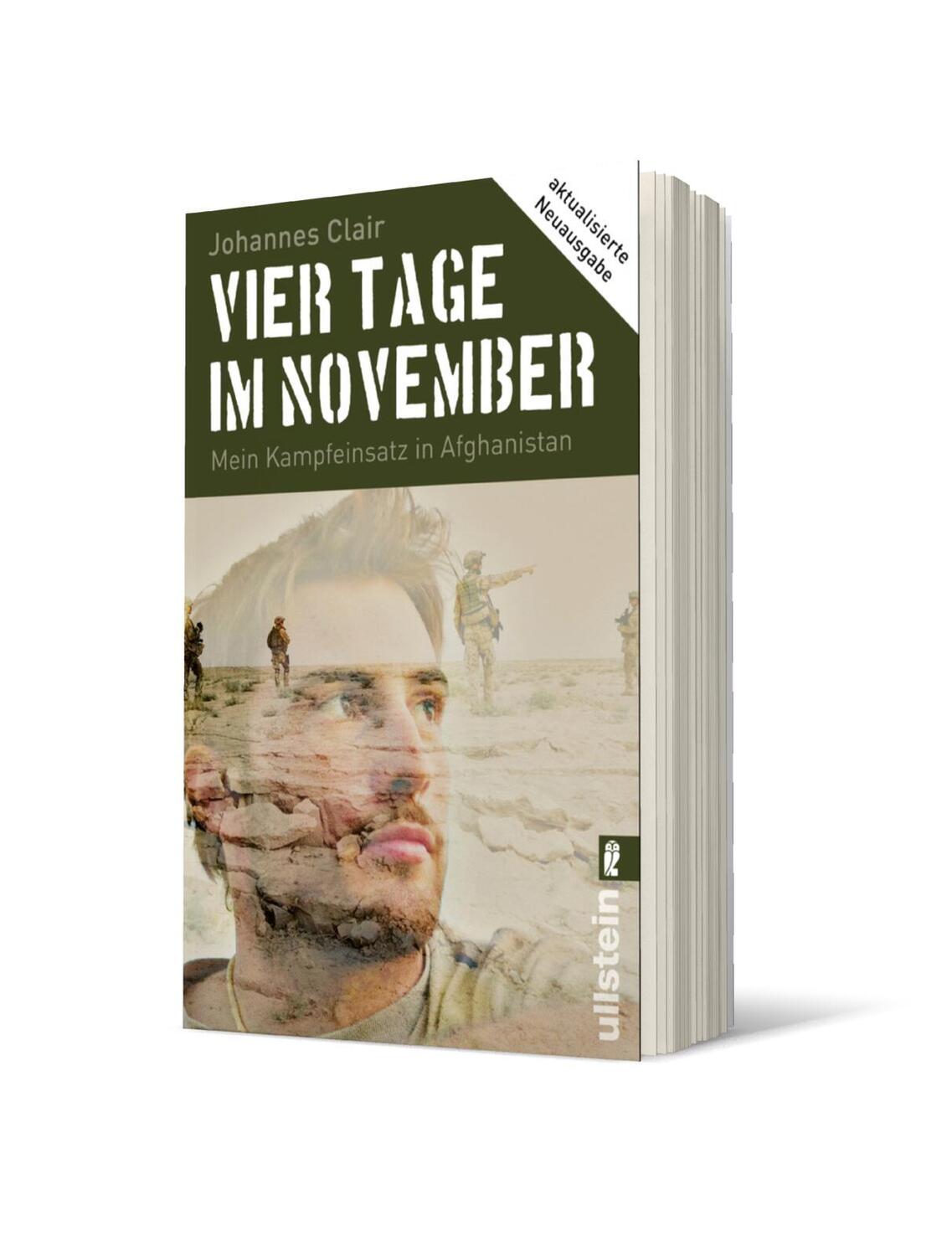 Bild: 9783548066578 | Vier Tage im November | Mein Kampfeinsatz in Afghanistan | Clair