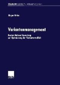 Cover: 9783824470648 | Variantenmanagement | Jürgen Heina | Taschenbuch | Paperback | xviii