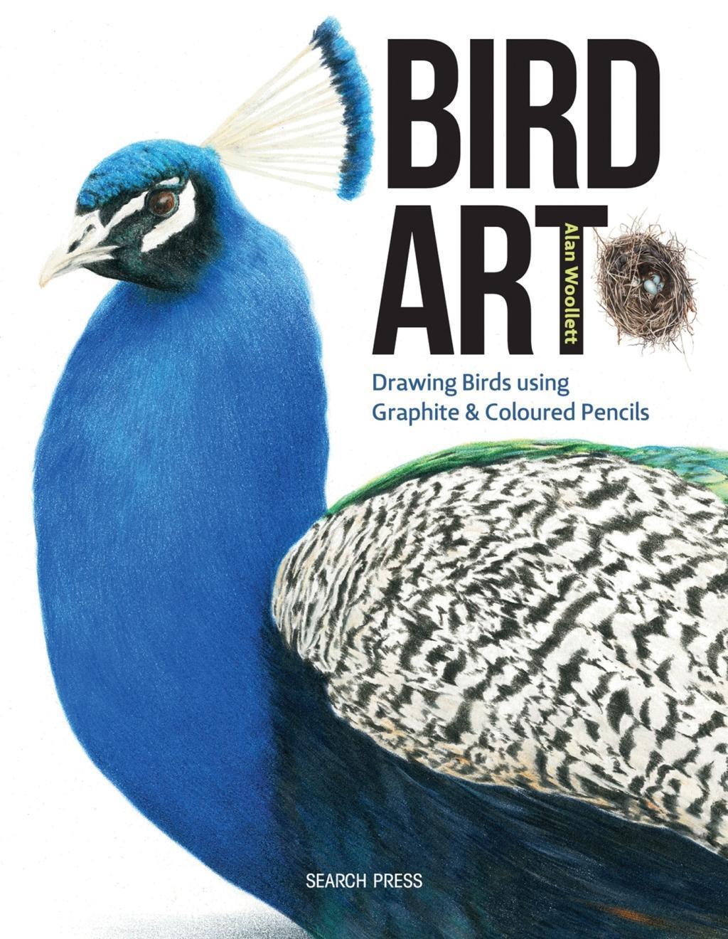 Cover: 9781782212966 | Bird Art | Drawing Birds Using Graphite & Coloured Pencils | Woollett
