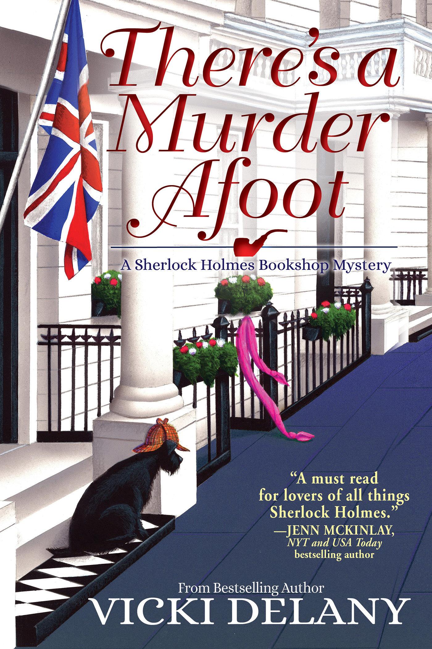 Cover: 9781643850344 | There's A Murder Afoot | A Sherlock Holmes Bookshop Mystery | Delany