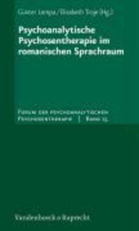 Cover: 9783525451168 | Psychoanalytische Psychosentherapie im romanischen Sprachraum | Buch