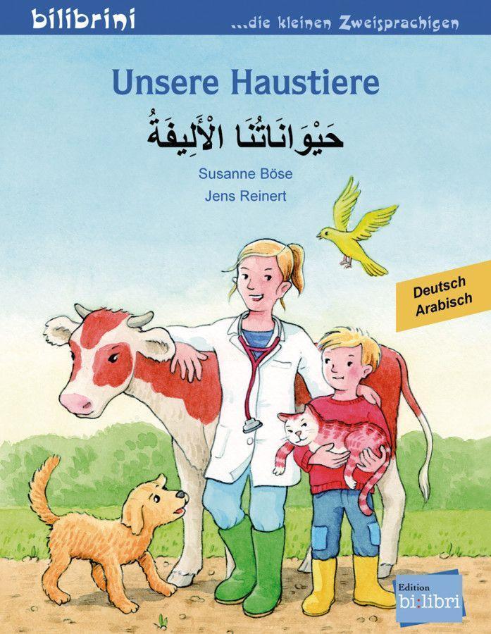 Cover: 9783198495995 | Unsere Haustiere. Kinderbuch Deutsch-Arabisch | Susanne Böse (u. a.)