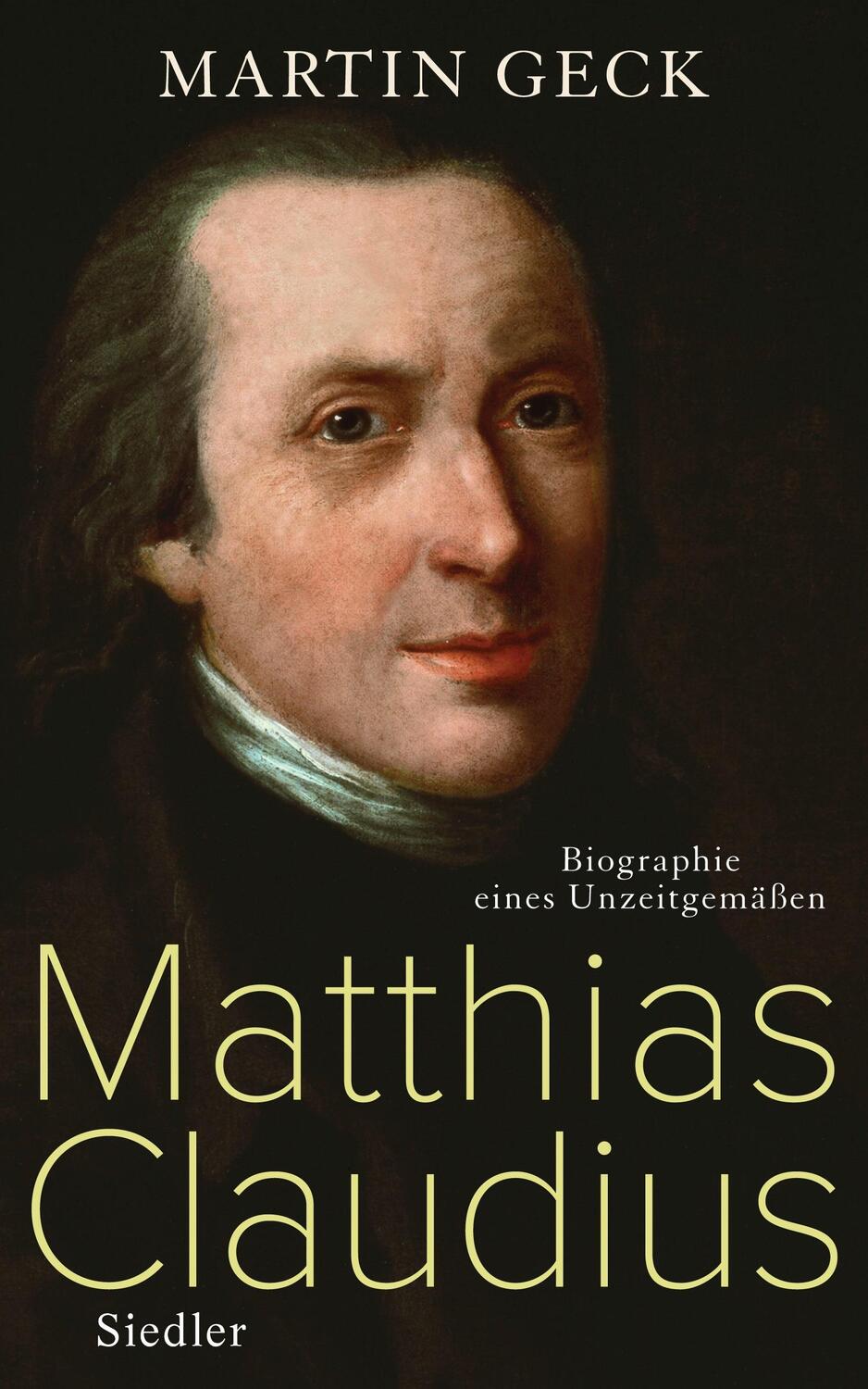 Cover: 9783886809868 | Matthias Claudius | Biographie eines Unzeitgemäßen | Martin Geck