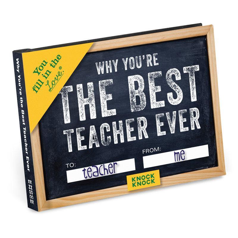 Cover: 9781683490012 | Knock Knock Why You`re the Best Teacher Ever Fill in the Lov | Knock