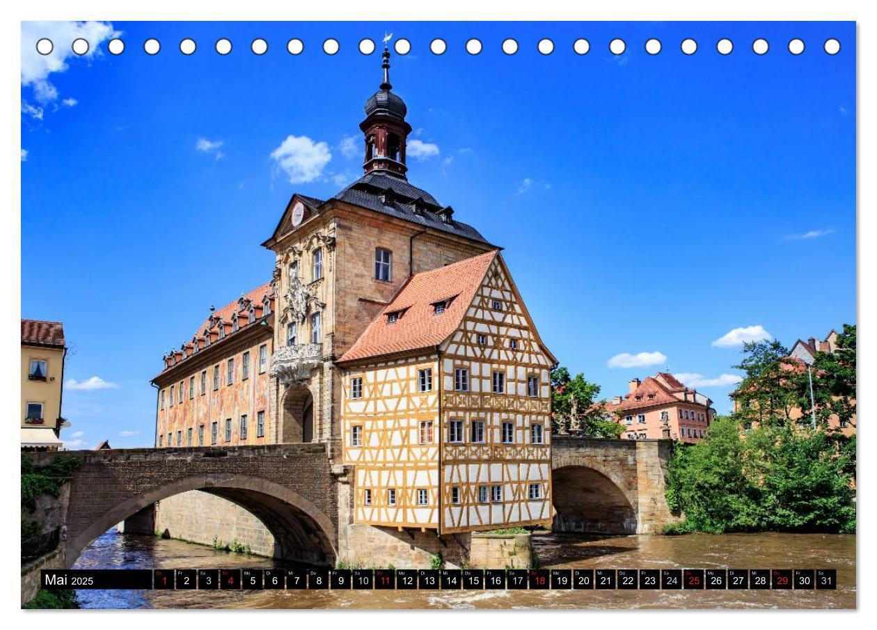 Bild: 9783435574544 | Bamberg - das fränkische Rom (Tischkalender 2025 DIN A5 quer),...