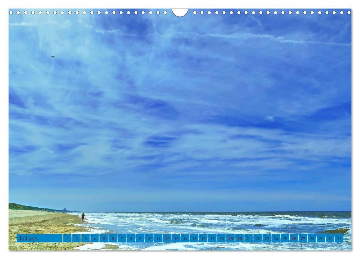 Bild: 9783435117307 | Holland - Die Nordsee von Zandvoort bis Breskens (Wandkalender 2025...