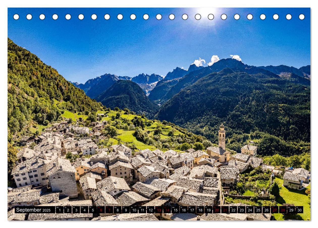 Bild: 9783435008315 | Schweiz - Engadin und Bergell (Tischkalender 2025 DIN A5 quer),...