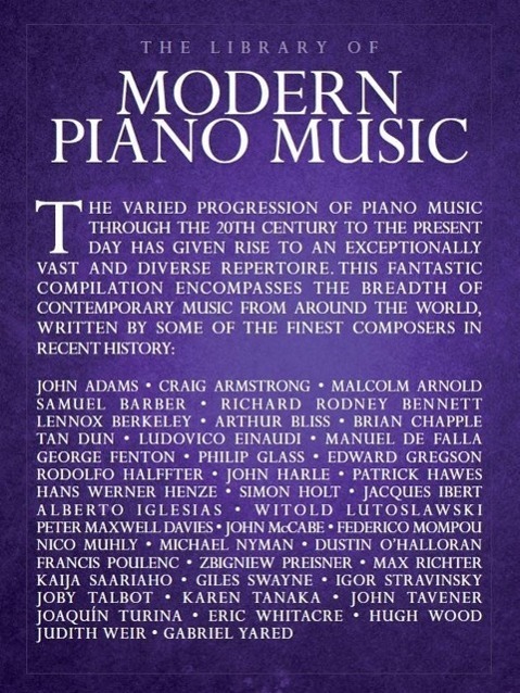 Cover: 9781783052561 | The Library of Modern Piano Music | Hal Leonard Corp (u. a.) | Buch
