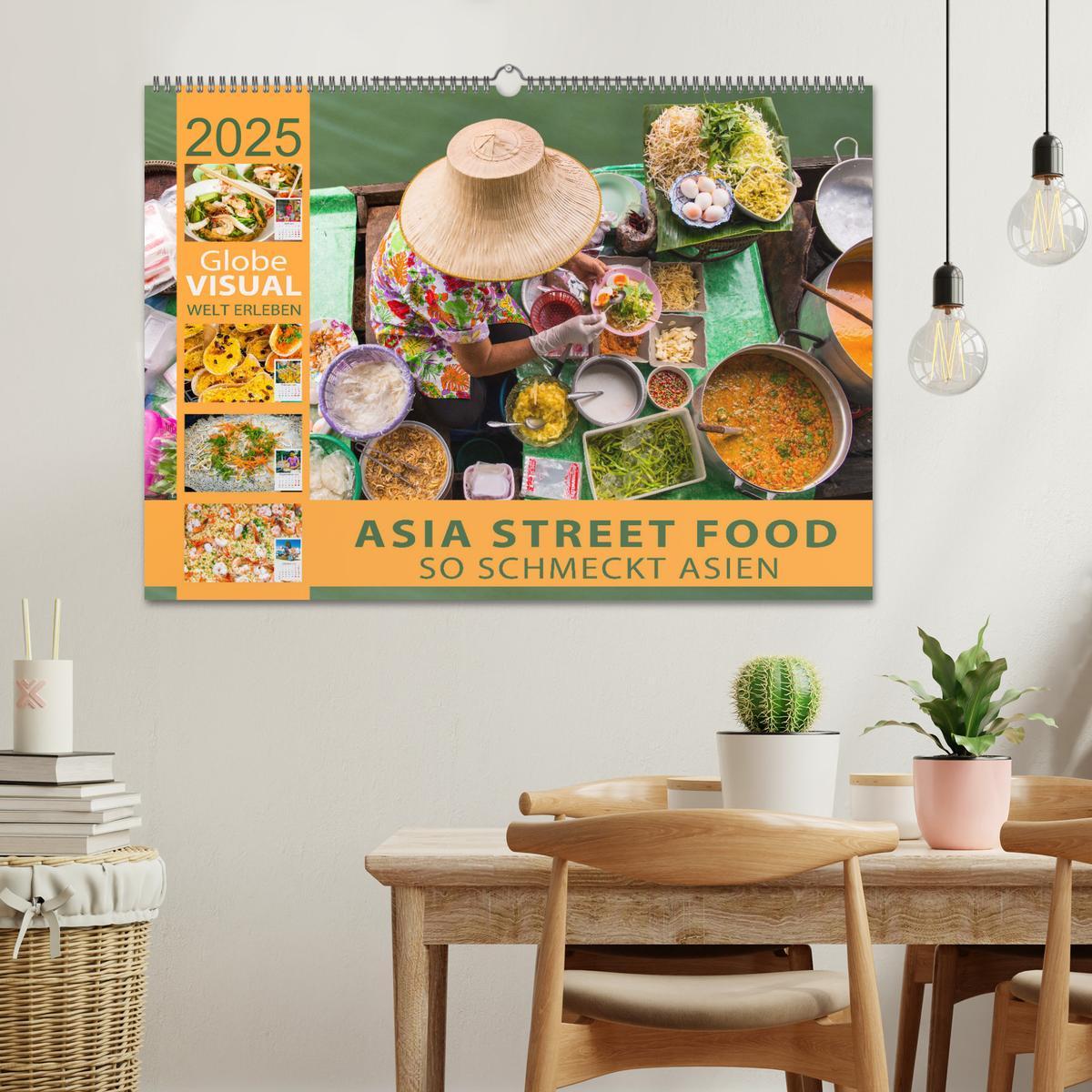 Bild: 9783435084746 | ASIA STREET FOOD - So schmeckt Asien (Wandkalender 2025 DIN A2...