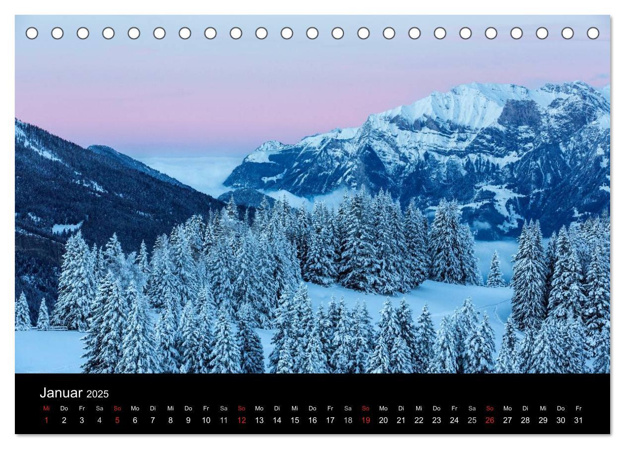 Bild: 9783435603176 | Faszinierendes Graubünden (Tischkalender 2025 DIN A5 quer),...