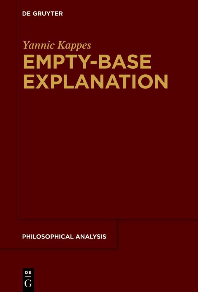 Cover: 9783111069241 | Empty-Base Explanation | Yannic Kappes | Buch | X | Englisch | 2023