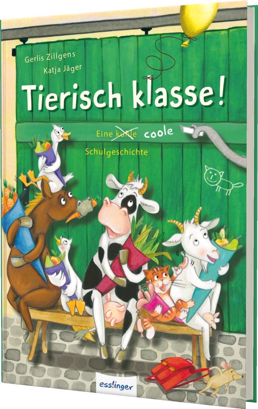 Cover: 9783480238415 | Tierisch klasse! | Eine coole Schulgeschichte Geschenk zur Einschulung