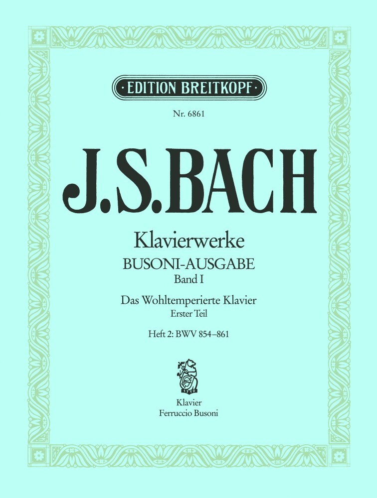 Cover: 9790004170472 | Wohltemperierte Klavier 1 2 | Johann Sebastian Bach | Buch