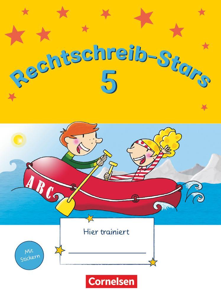 Cover: 9783637013551 | Rechtschreib-Stars 5. Schuljahr. Übungsheft | Mit Lösungen | Schmidt