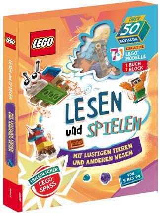 Cover: 9783960803553 | LEGO® Lesen und Spielen mit lustigen Tieren und anderen Wesen | Spiel
