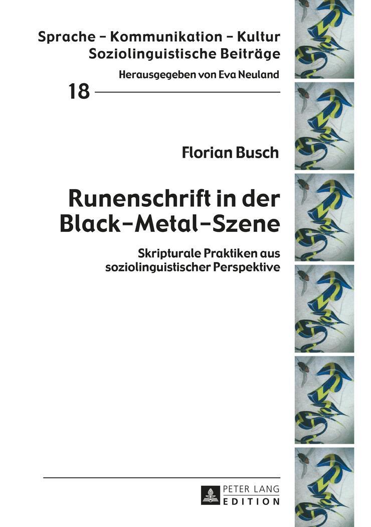 Cover: 9783631663585 | Runenschrift in der Black-Metal-Szene | Florian Busch | Buch | Deutsch