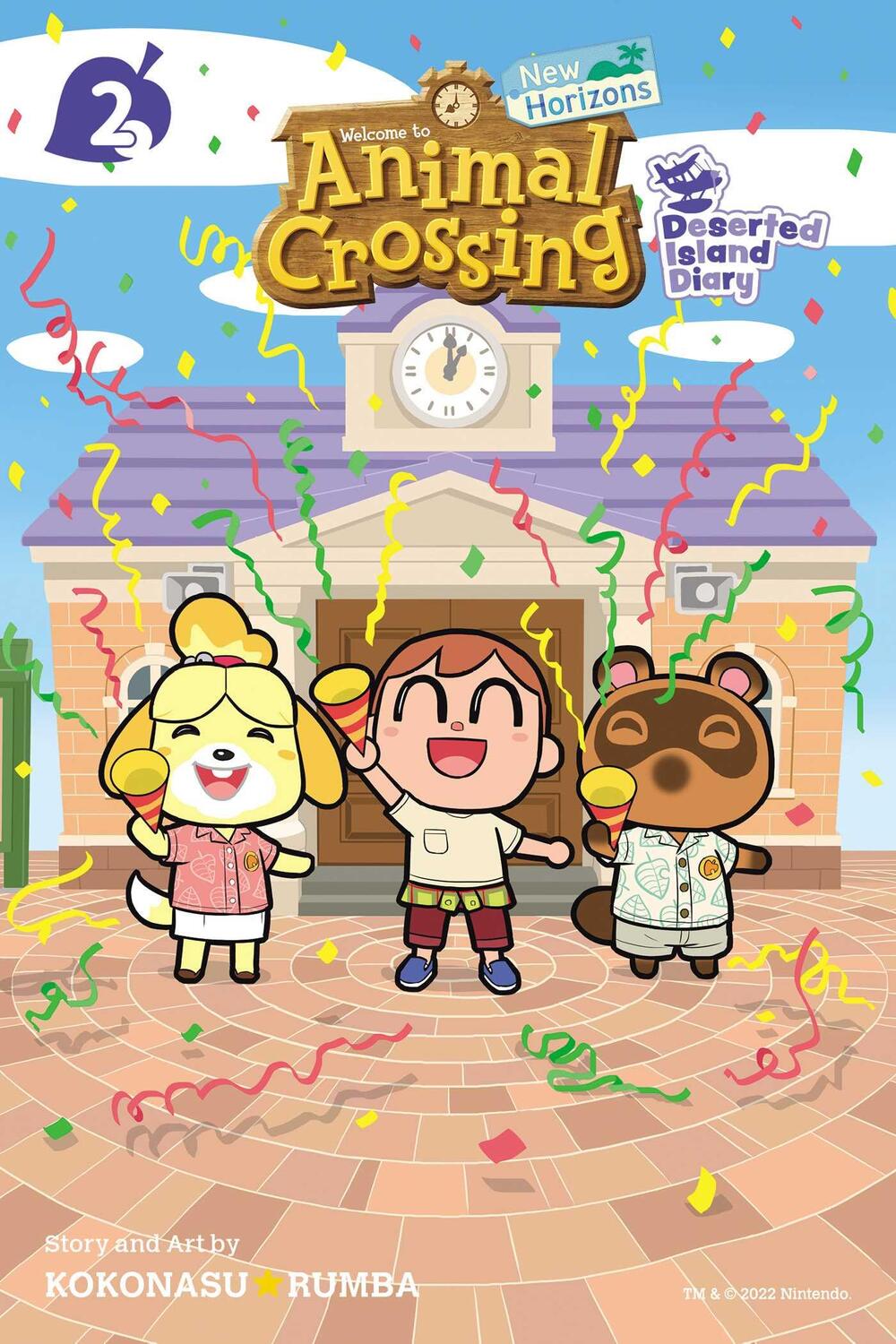 Cover: 9781974727032 | Animal Crossing: New Horizons, Vol. 2: Deserted Island Diary | Rumba