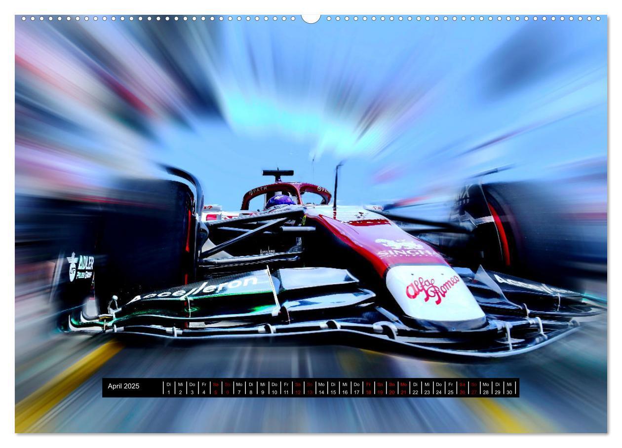 Bild: 9783383990847 | Vollgas in der Formel 1 (hochwertiger Premium Wandkalender 2025 DIN...