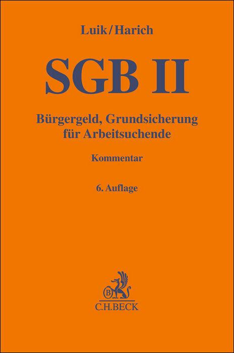 Cover: 9783406799020 | SGB II | Bürgergeld, Grundsicherung für Arbeitsuchende | Luik (u. a.)