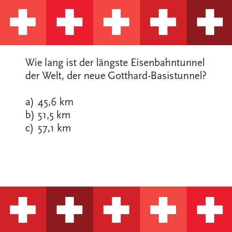 Bild: 4250364119146 | Schweiz-Quiz (Neuauflage) | Stück | 66 S. | 1914 | Deutsch | 2020