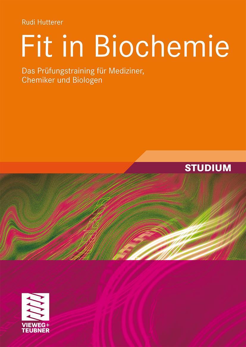 Cover: 9783834807274 | Fit in Biochemie | Rudi Hutterer | Taschenbuch | Studienbücher Chemie
