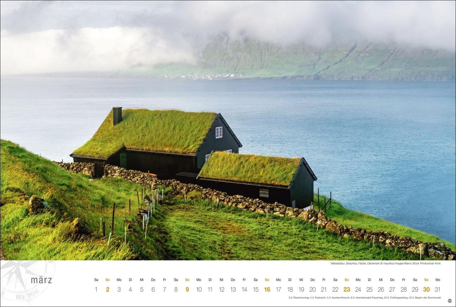 Bild: 9783756404865 | Skandinavien Globetrotter Kalender 2025 - Von stillen Wäldern, Seen...