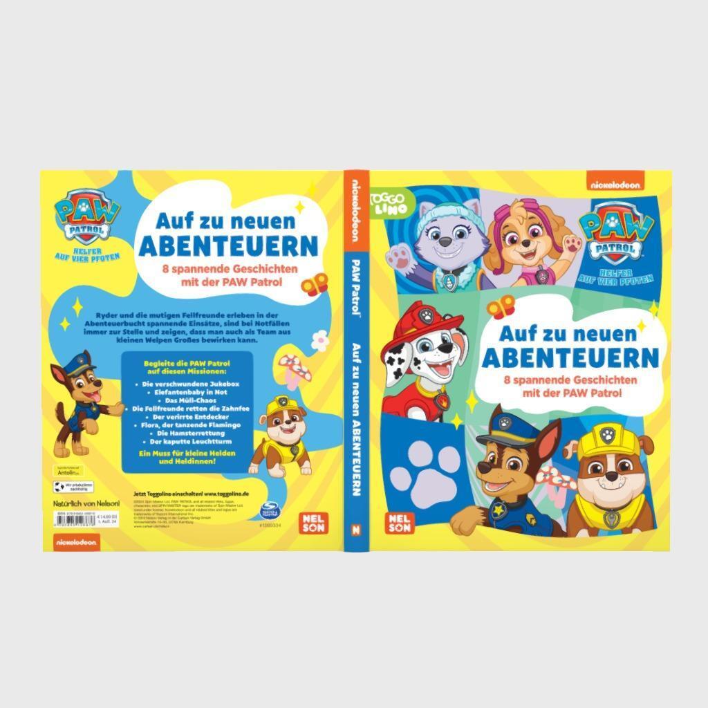 Bild: 9783845126876 | PAW Patrol Geschichtenbuch: Auf zu neuen Abenteuern | Buch | 144 S.