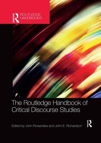 Cover: 9780367529161 | The Routledge Handbook of Critical Discourse Studies | Taschenbuch