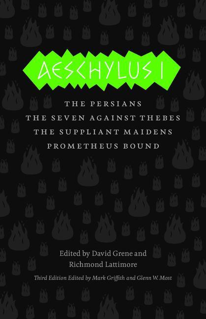 Cover: 9780226311449 | Aeschylus I | Aeschylus | Taschenbuch | Complete Greek Tragedies