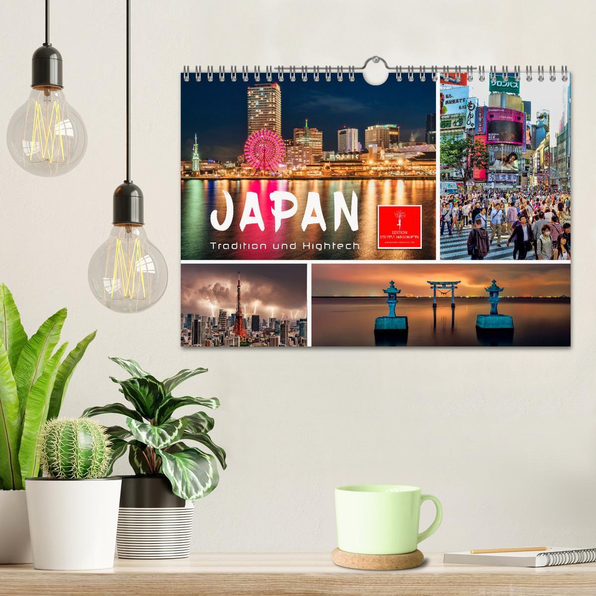 Bild: 9783383961946 | Japan - Tradition und Hightech (Wandkalender 2025 DIN A4 quer),...