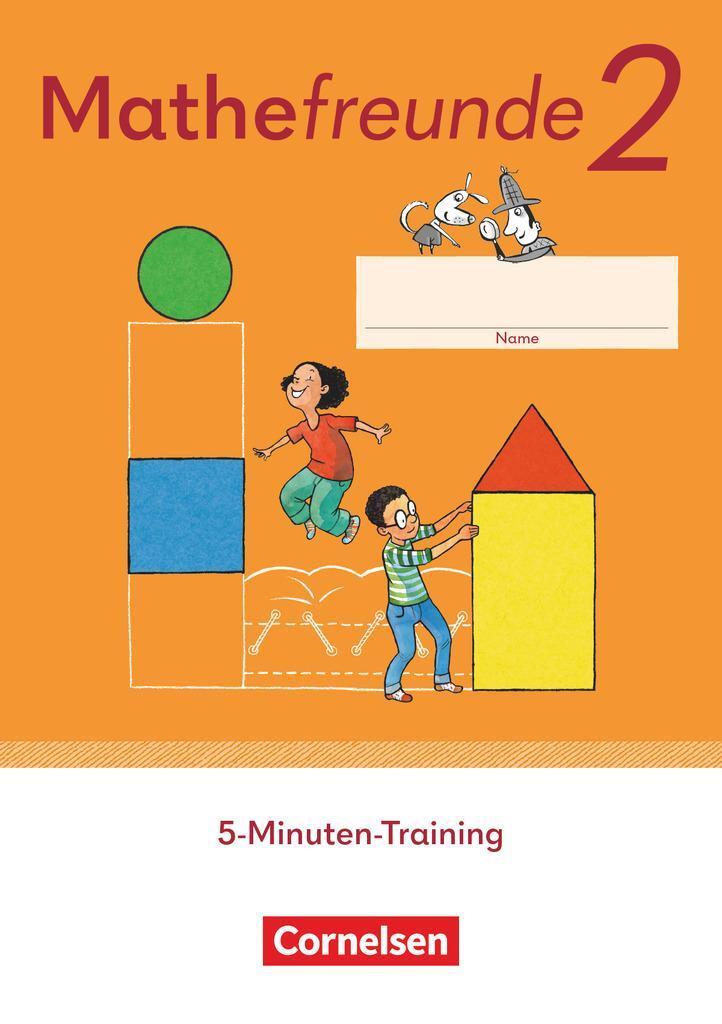 Cover: 9783464808108 | Mathefreunde 2. Schuljahr. 5-Minuten-Training - Arbeitsheft | Buch