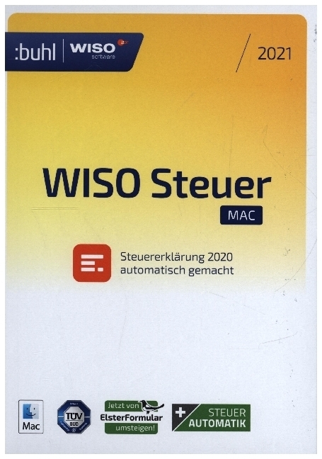 Cover: 4011282003029 | WISO Steuer Mac 2021, CD-ROM | CD-ROM | 430 S. | Deutsch | 2020