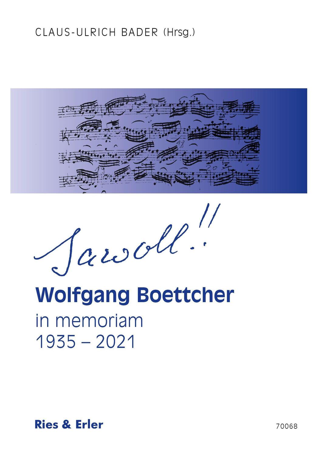 Cover: 9783876760414 | Jawoll!! | Wolfgang Boettcher in memorian 1935 - 2021 | Bader | Buch