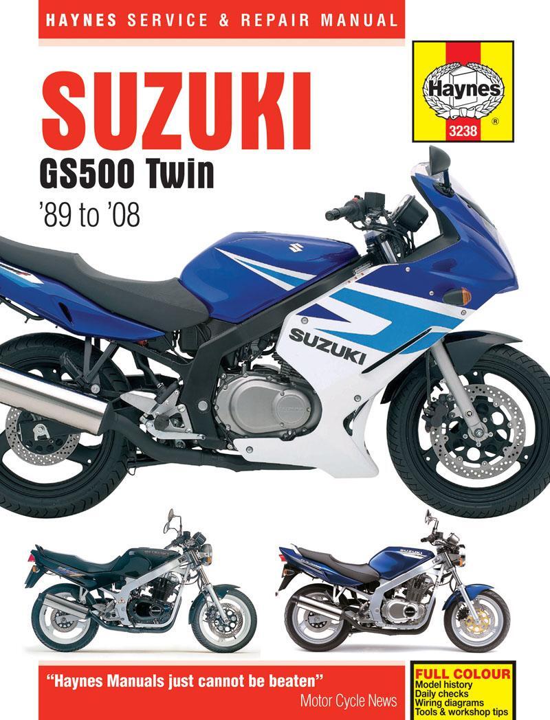 Cover: 9780857339850 | Suzuki GS500 Twin (89 - 08) Haynes Repair Manual | Haynes Publishing