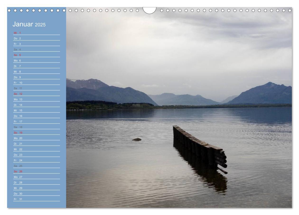 Bild: 9783435458547 | Am schönen Chiemsee (Wandkalender 2025 DIN A3 quer), CALVENDO...