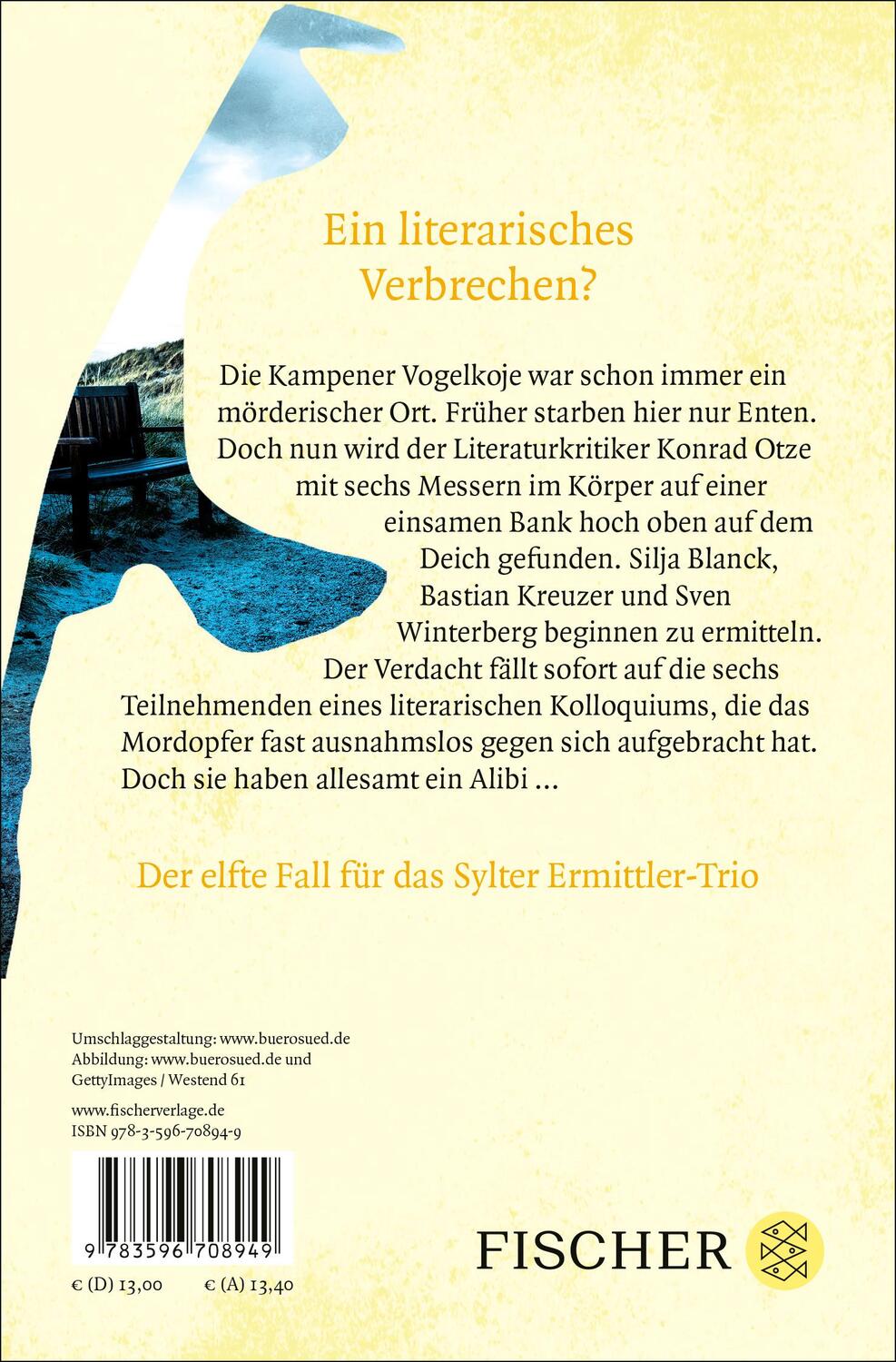 Rückseite: 9783596708949 | Bitteres Ende | Eva Ehley | Taschenbuch | 368 S. | Deutsch | 2024