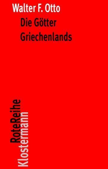 Cover: 9783465041849 | Die Götter Griechenlands | Walter F. Otto | Taschenbuch | Deutsch